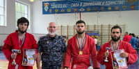 Росгвардейцы из Чечни заняли весь пьедестал на окружном чемпионате по самбо - ИА Грозный-информ