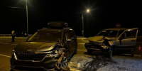 В Орловской области на трассе М-2 Киа снесла Ниву - OrelTimes.Ru