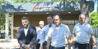 Депутат Сос Мартиросян представил губернатору Вениамину Кондратьеву темпы строительства сочинского филиала фонда «Защитники Отечества» - Городское Собрание