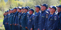 Летнее боевое  развертывание состоялось в Горно-Алтайске - МЧС