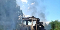 В Смоленской области трактор сгорел дотла во время вспашки поля - SmolDaily.Ru