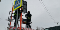 Новый светофор установили на площади Баварина / Фото: amic.ru / Саша Соколов - ИА Амител