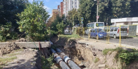 Теплосеть на ул. Комарова в Железногорске скоро введут в строй - Zhel.City