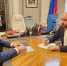 Вячеслав Федорищев поздравил с днем рождения Алексея Дюмина - SamaraGIS.Ru