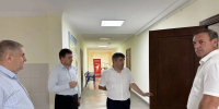 Магомед Курбанов проверил ход капремонта Гимназии Табасаранского района - Голос Табасарана