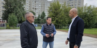 Алексей Васильев проинспектировал ход работ по благоустройству - Собрание депутатов