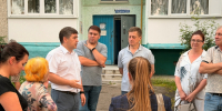 Максим Гребенкин провел встречу с жителями - Собрание депутатов