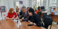 Всемирный  день гуманитарной помощи: прием граждан в региональном отделении Российского Красного Креста - Уполномоченный по правам человека