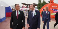 На Московской площади в Кемерове в самом разгаре празднование Дня шахтёра - Администрация города