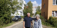 Завершено асфальтирование межквартального проезда на улице Щорса - Kineshemec.Ru