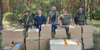 Смолянам, выполняющим задачи в зоне СВО, передан гуманитарный груз и необходимое оборудование - Единая Россия