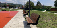 В Апшеронске благоустраивают сквер имени Комарова - Министерство ТЭК и ЖКХ