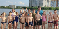 На пляже Белгородского округа состоялся урок по основам безопасности на воде для детей. - Администрация Белгородского района