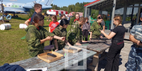 В Бабынине прошла военно-патриотическая игра «Первым делом — самолёты» - Телерадиокомпания Ника