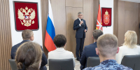 Дмитрий Миляев наградил сотрудников правоохранительных органов - ТК Первый Тульский