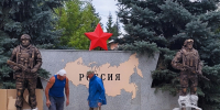 Скульптуры на памятнике участникам СВО заменили после скандала в Самарской области - Самарская Газета