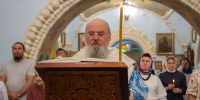 Правящий архиерей совершил чин погребения Пресвятой Богородицы в кафедральном соборе Покрова Пресвятой Богородицы города Красноярска - Епархия