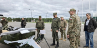 Дроны с ИИ, роботов и военные разработки участников СВО показали в Мулине - НИА Нижний Новгород