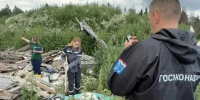 В Выборгском районе на территории птицефабрики нашли незаконную свалку - 47Channel.Ru
