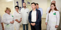 Губернатор Подмосковья проверил работу комплексной поликлиники в Королеве - MosRegToday.Ru