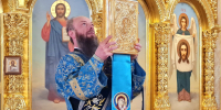 Митрополит Корнилий совершил всенощное бдение в канун праздника Нерукотворного Образа Господа Иисуса Христа - Архангельская епархия