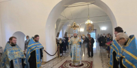 Чин погребения Пресвятой Богородицы в Никольском кафедральном соборе г.Ардатова - Ардатовская епархия