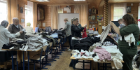 Социальный отдел Вологодской епархии провел акцию по выдаче новой одежды для детей и подростков из многодетных и малоимущих семей к началу учебного года - Вологодская епархия