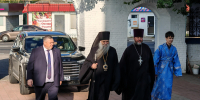 В праздник Успения Пресвятой Богородицы епископ Валуйский и Алексеевский Савва совершил Божественную Литургию в Успенском храме поселка Волоконовка - Валуйская епархия