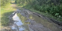 Прокуратура добилась ремонта опасной просадки на дороге в деревню Сахарное - Газета Красноярский рабочий