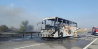 Загорелся автобус, перевозивший детей, в аварии под Ростовом - Big-Rostov.Ru