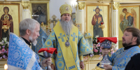В Кургане митрополит Даниил в престольный праздник Порт-Артурского храма совершил Литургию - Епархия