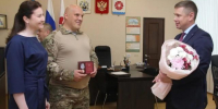 Северодвинцу Виктору Прокопцову с позывным "Беломор" вручена  медаль «За отвагу» - Tv29.Ru