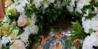 Божественную литургию в престольный праздник Успенского храма совершили два архиерея - Братск-Православный