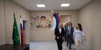 Глава Адыгеи посетил отремонтированную школу в хуторе Северо-Восточные Сады - Советская Адыгея