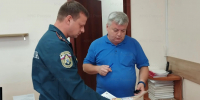 Профилактическая работа с жителями СНТ - ГУ МЧС ЛО