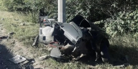 (видео) Под Самарой погиб водитель «Приоры», врезавшийся в столб - TltGorod.Ru