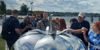 Приехавшая в Сызрань электричка вернула туристов в прошлое: необычная экскурсия - КТВ-ЛУЧ