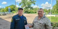 Пожарные провели профилактическую работу с населением Волгоградской области - Родной город Волгоград