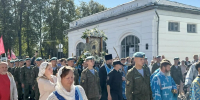 Более 2500 костромичей приняли участие в крестном ходе в честь Феодоровской иконы Божией Матери - Интернет-телевидение Логос