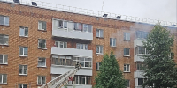 В Сыктывкаре пожарные ликвидировали возгорание в жилом доме по улице Пушкина и спасли четырех человек - ИА Комиинформ