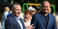 ​Михаил Евраев принял участие в Х семейном фольклорном фестивале «Влюблен в лен» - Правительство