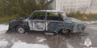 За сутки в Коми сгорел легковой автомобиль - Pro Город Ухта