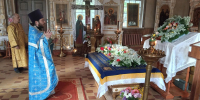 В Свято-Владимирском храме Клетнянского благочиния молитвенно отметили праздник Успения Пресвятой Богородицы - Клинцовская епархия