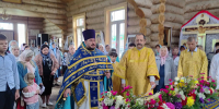 Клетнянское благочиние. Праздник Успения Пресвятой Богородицы в храме в честь иконы Божией Матери «Всецарица» - Клинцовская епархия