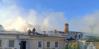 В центре Оренбурга потушили пожар в доме на улице Советской - ProOren.Ru