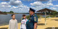 Инспектoры  ГИМС  следят за безопасностью  на  водоемах - МЧС