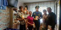 В Наро-Фоминске продолжается оснащение жилья многодетных семей пожарными извещателями - ГУ МЧС МО