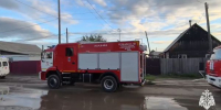 В пригороде Улан-Удэ горел жилой дом - ИА Байкал-Daily
