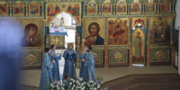 Архиерейское богослужение в день памяти мученика Мирона пресвитера в Христорождественском соборе города Братска - Братск-Православный