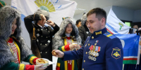 В Якутии встретили Героя России Виктора Софронова - Правительство Республики Саха (Якутия)